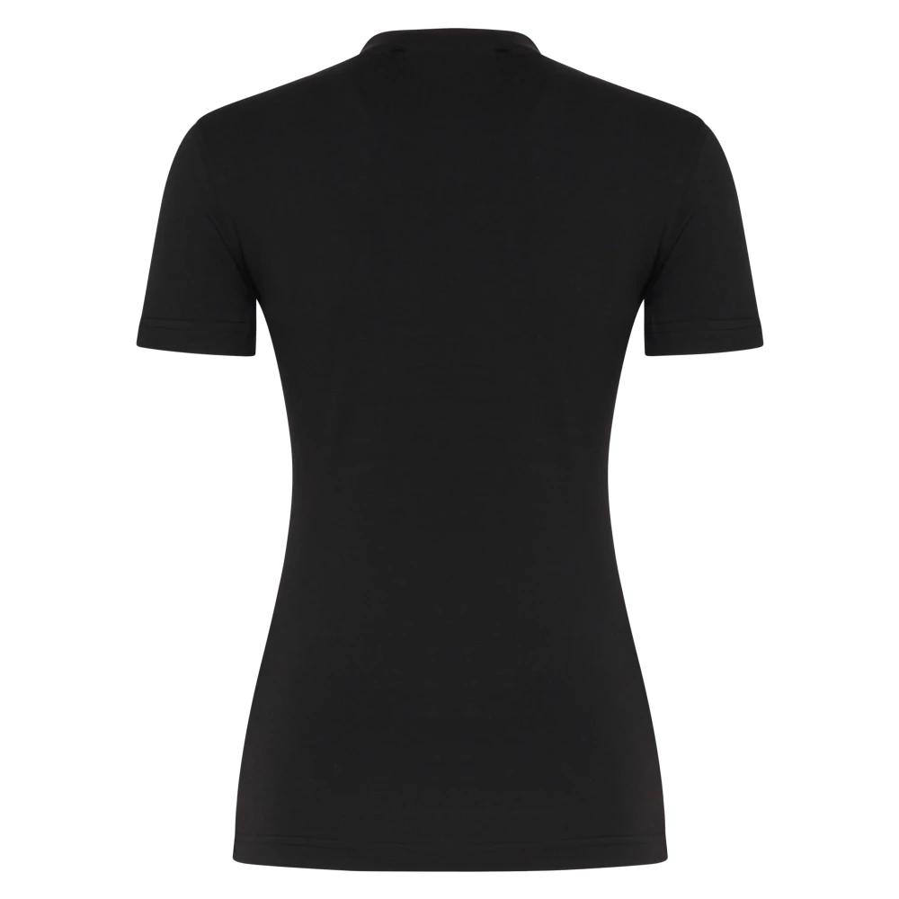 Versace Jeans Couture T-shirts en Polos Black Dames