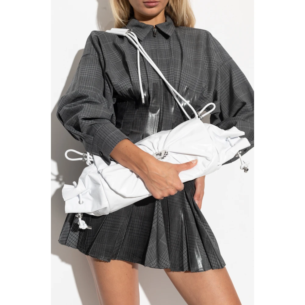 Diesel Schoudertas Scrunch-D White Dames