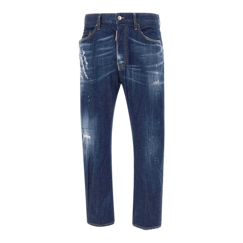 Dsquared2 Stijlvolle Jeans voor Mannen Blue Heren