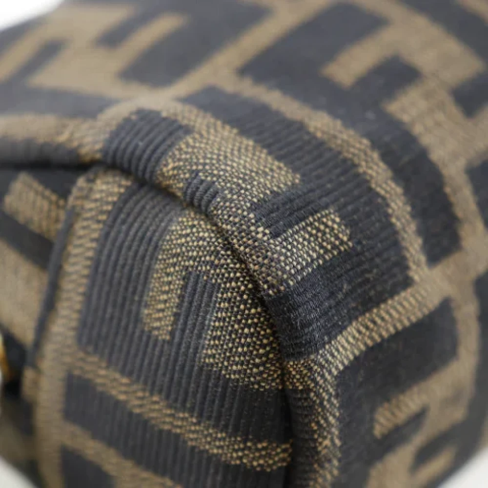 Fendi Vintage Pre-owned Canvas clutches Brown Dames