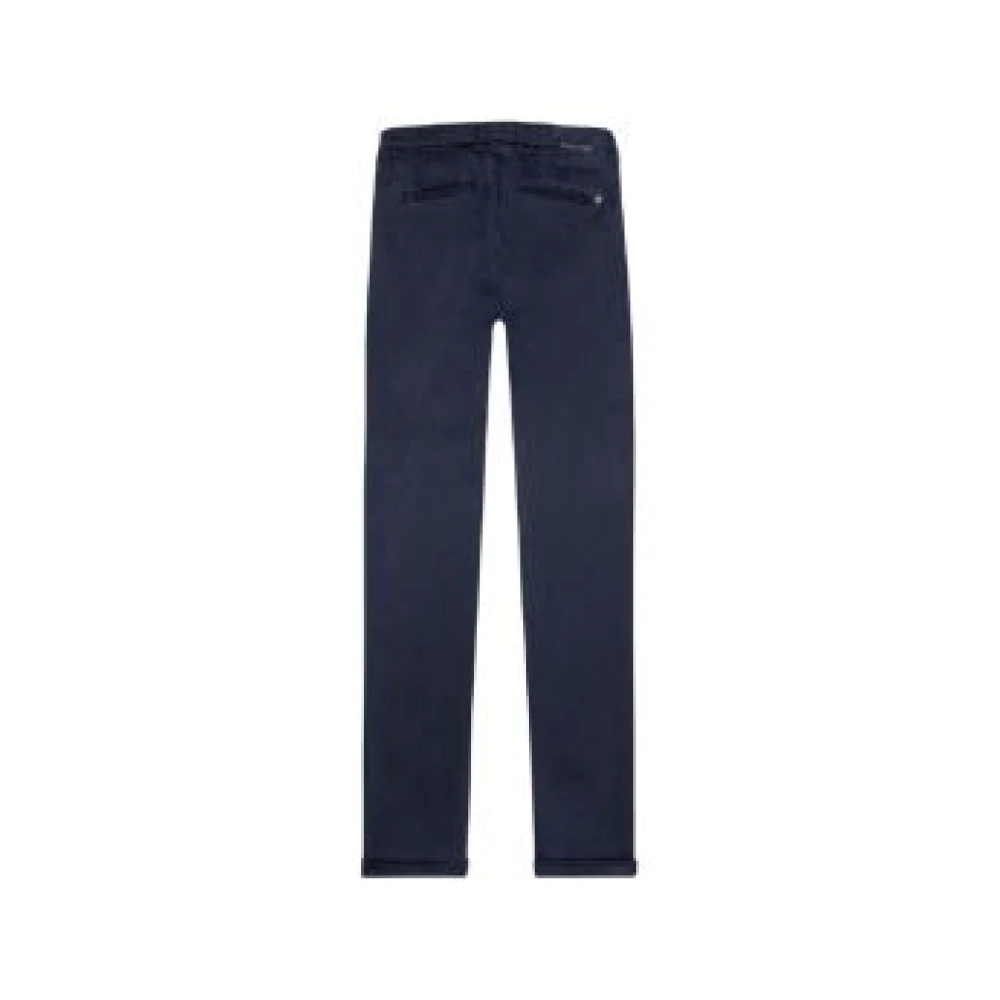 Tramarossa Blauwe Broek met Amerikaans Zakontwerp Blue Heren