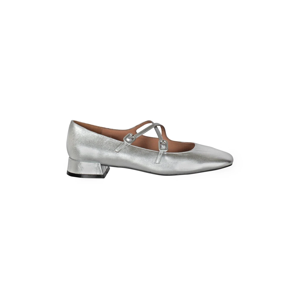 Bibi Lou Zilveren Schoen Plata Scarp Gray Dames