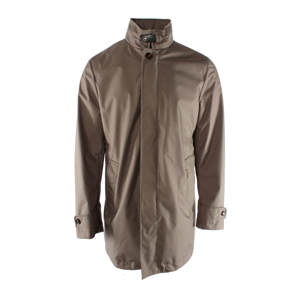 Moorer Herren Beige Mäntel, Xlgröße:
