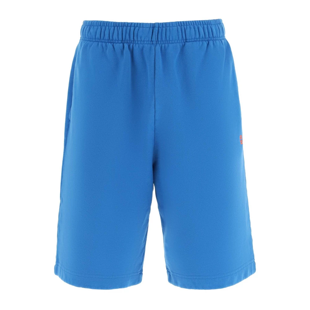 Ambush Men's Blue Casual Shorts,, Short Joggers With Embroidered Logo Small