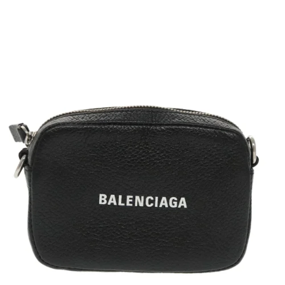 Balenciaga Vintage Pre-owned Leather balenciaga-bags Black Dames