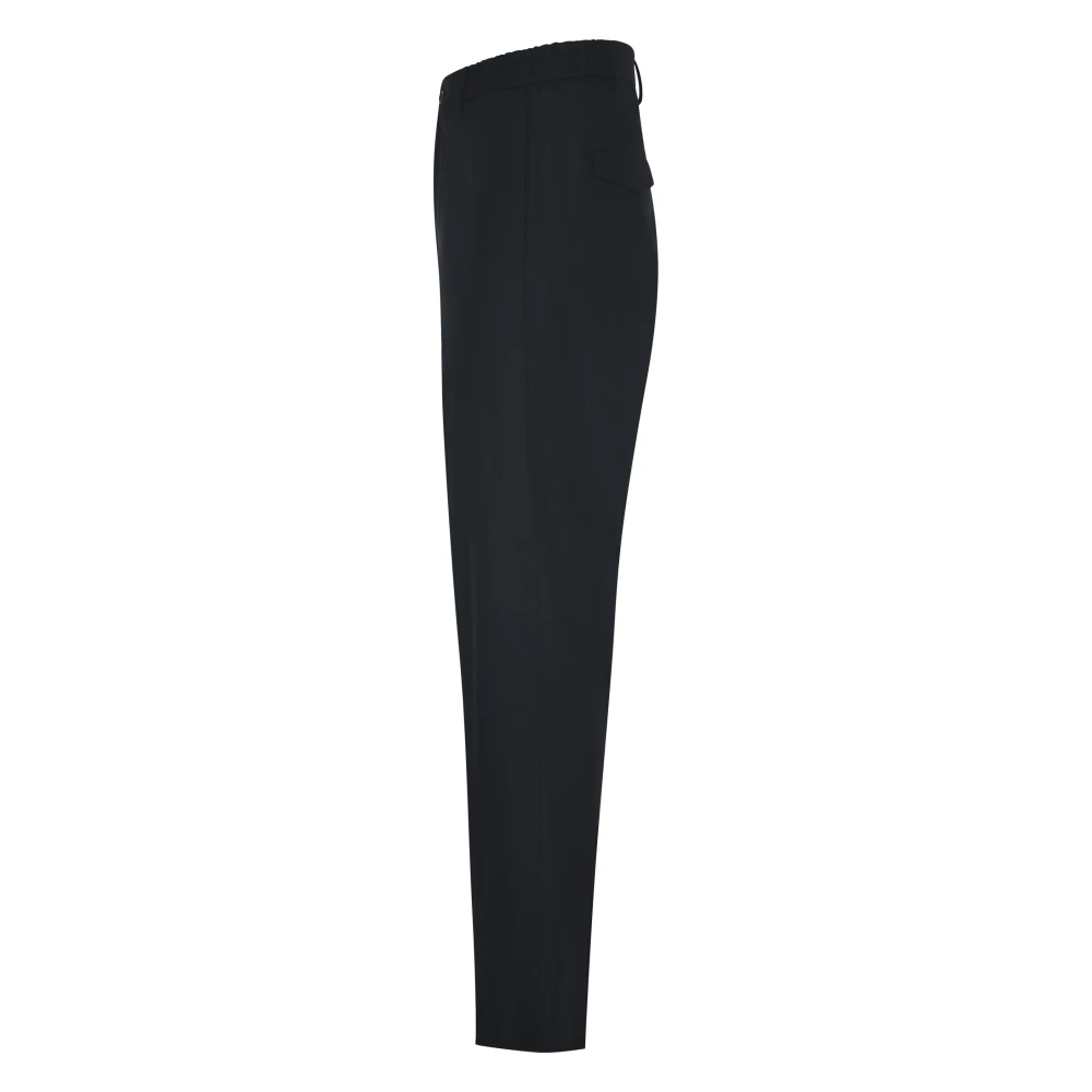 Tagliatore Broek Black Heren