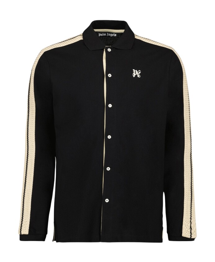 chemise-monogramme-classique-manches-longues