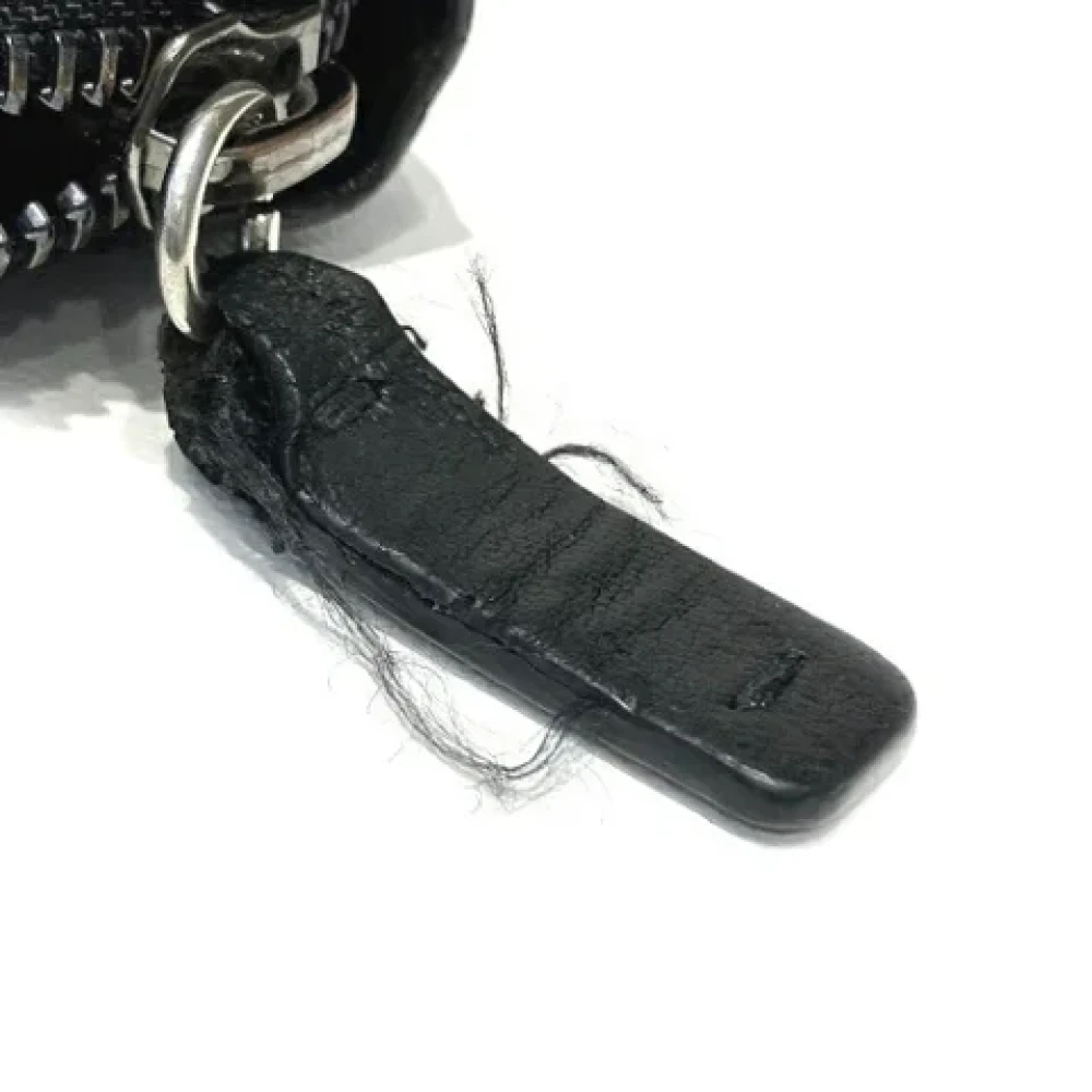 Jimmy Choo Pre-owned Leather wallets Black Dames