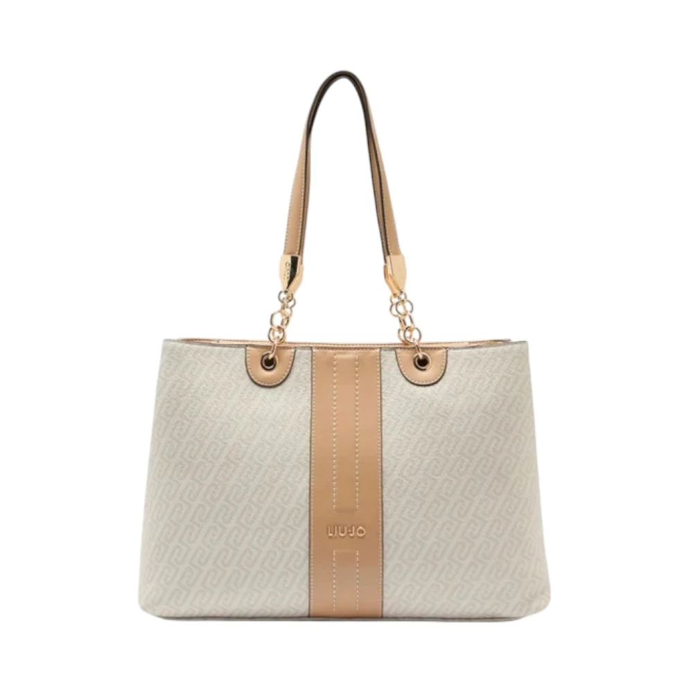 Liu Jo Vrouw Beige Tassen Dames, One Size, Shoulder Bags
