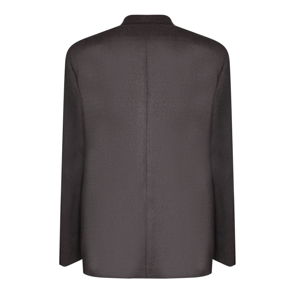 Tagliatore Luxe Bruine Blazer Aw24 Brown Heren