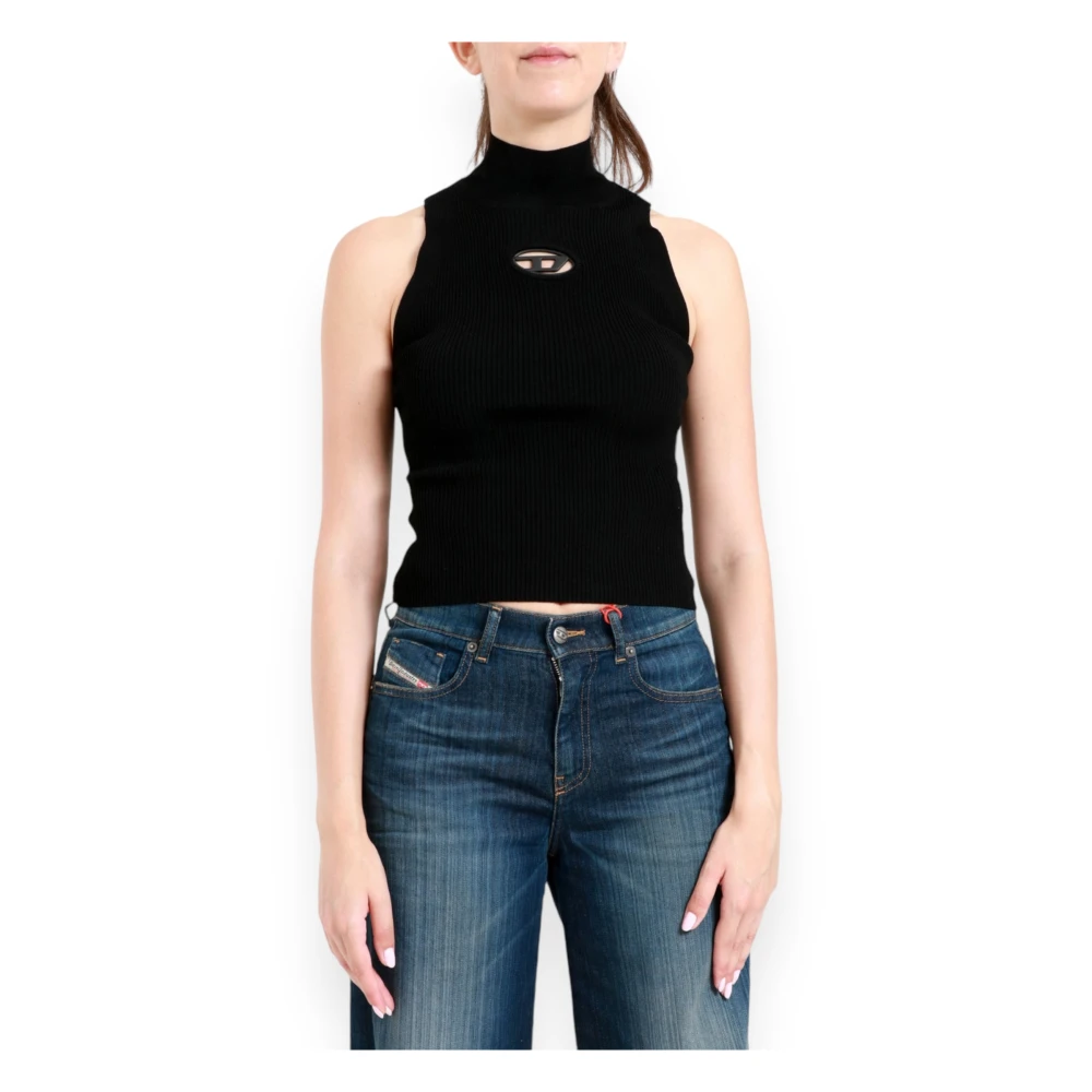 Diesel Monervax Top Style Model Black Dames