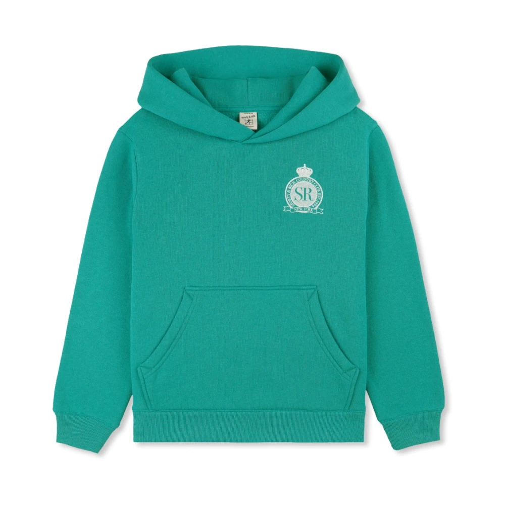 Sporty & Rich Kids Sweatshirts, Unisex, 4 Y, Sweatshirt With Logo Green