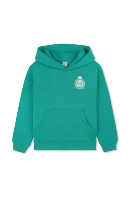 Sweatshirt med logotyp