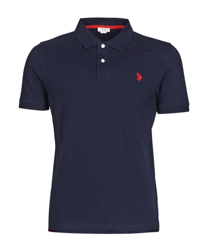 polo-bleu-marine-en-coton