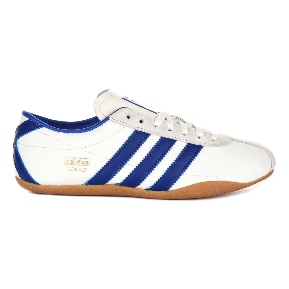 Adidas Women's White Tokyo Retro Style Low Pro Sneakers