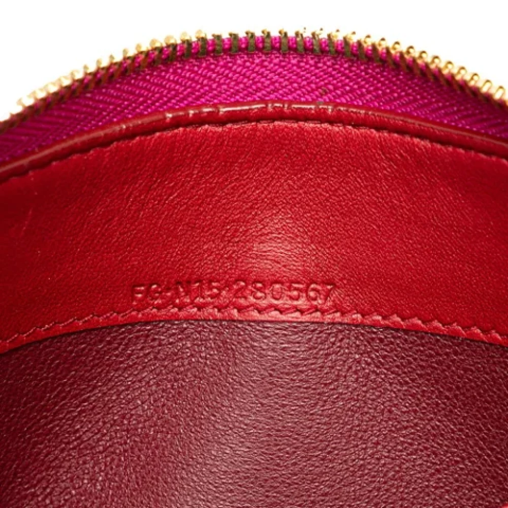 Bvlgari Vintage Pre-owned Leather wallets Pink Dames
