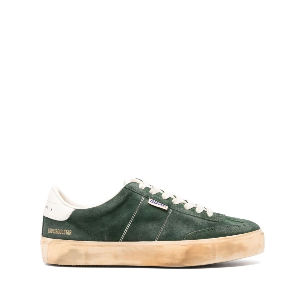 Golden Goose Men's Green Sneakers For Ss25