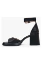 black-leather-block-heel-sandals