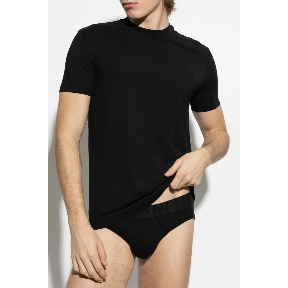 Dsquared2 T-shirt uit de ondergoedcollectie Black Heren