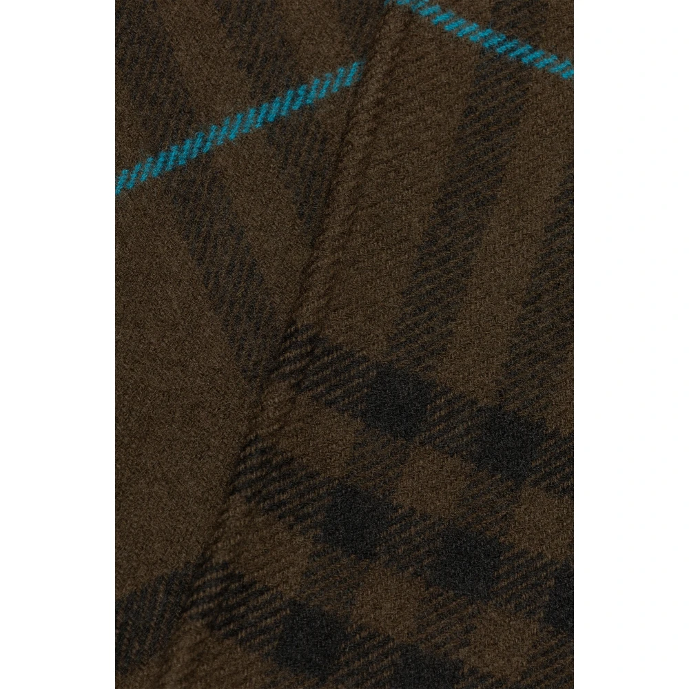 Burberry Wollen Poncho Multicolor Dames