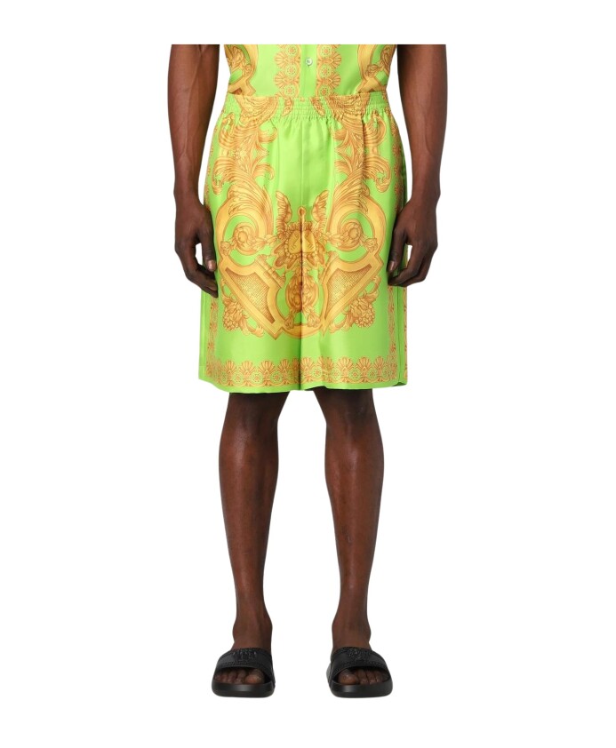 shorts-en-soie-a-imprime-baroque-de-luxe
