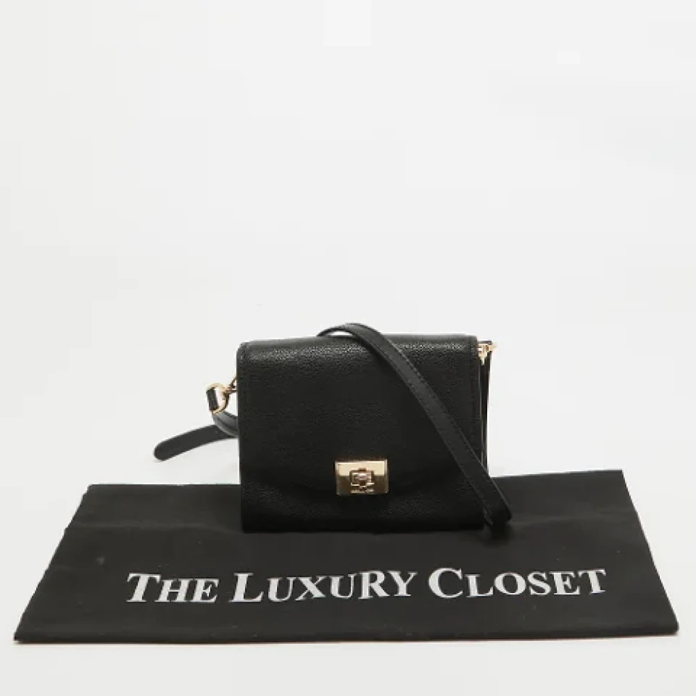 Michael Kors Pre-owned Leather shoulder-bags Black Dames