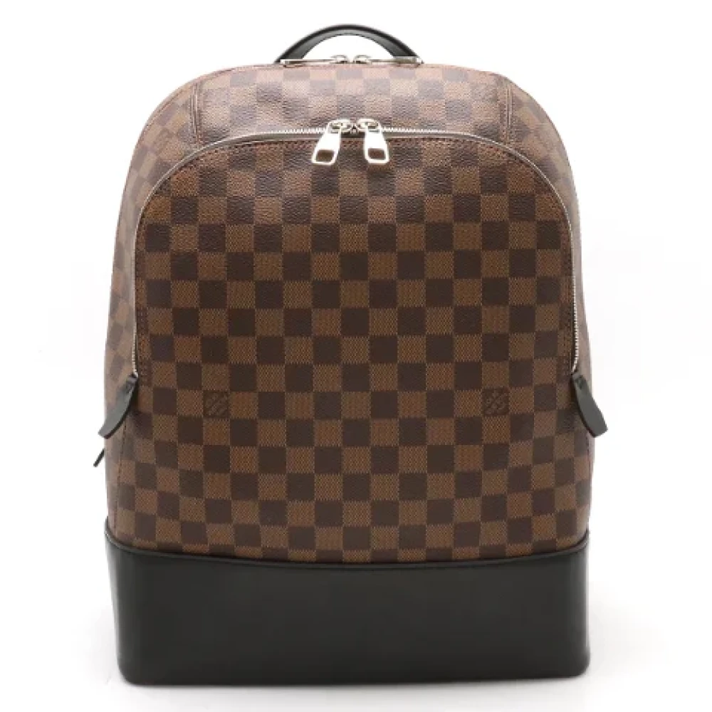 Louis Vuitton Vintage Pre-owned Canvas axelremsvskor Brown, Herr