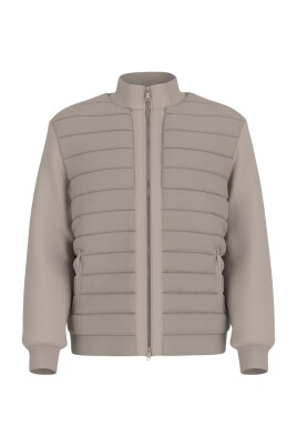 manteau-dhiver-gris-matelasse