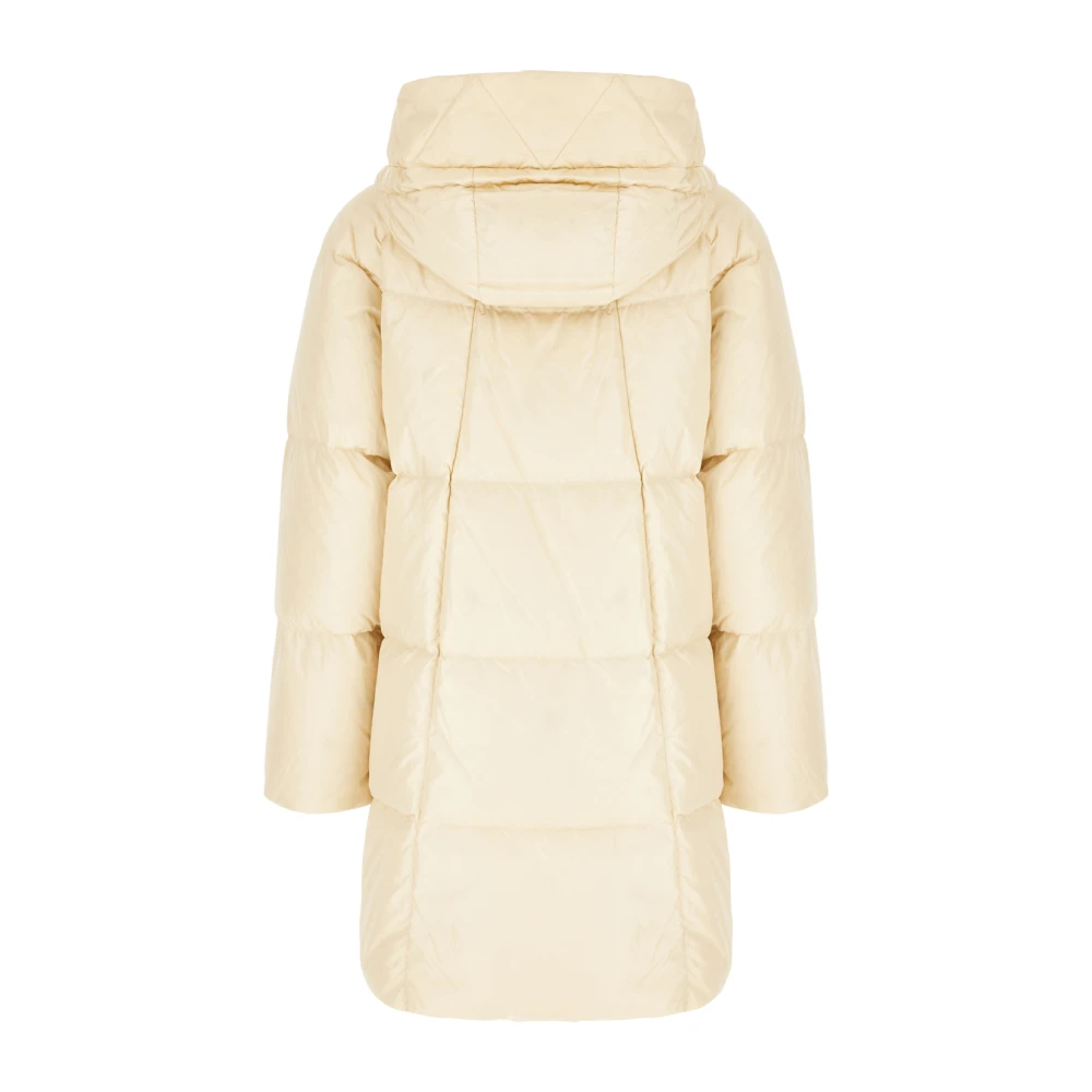 Max Mara Weekend Stijlvolle Piumini Jas voor Vrouwen Beige Dames