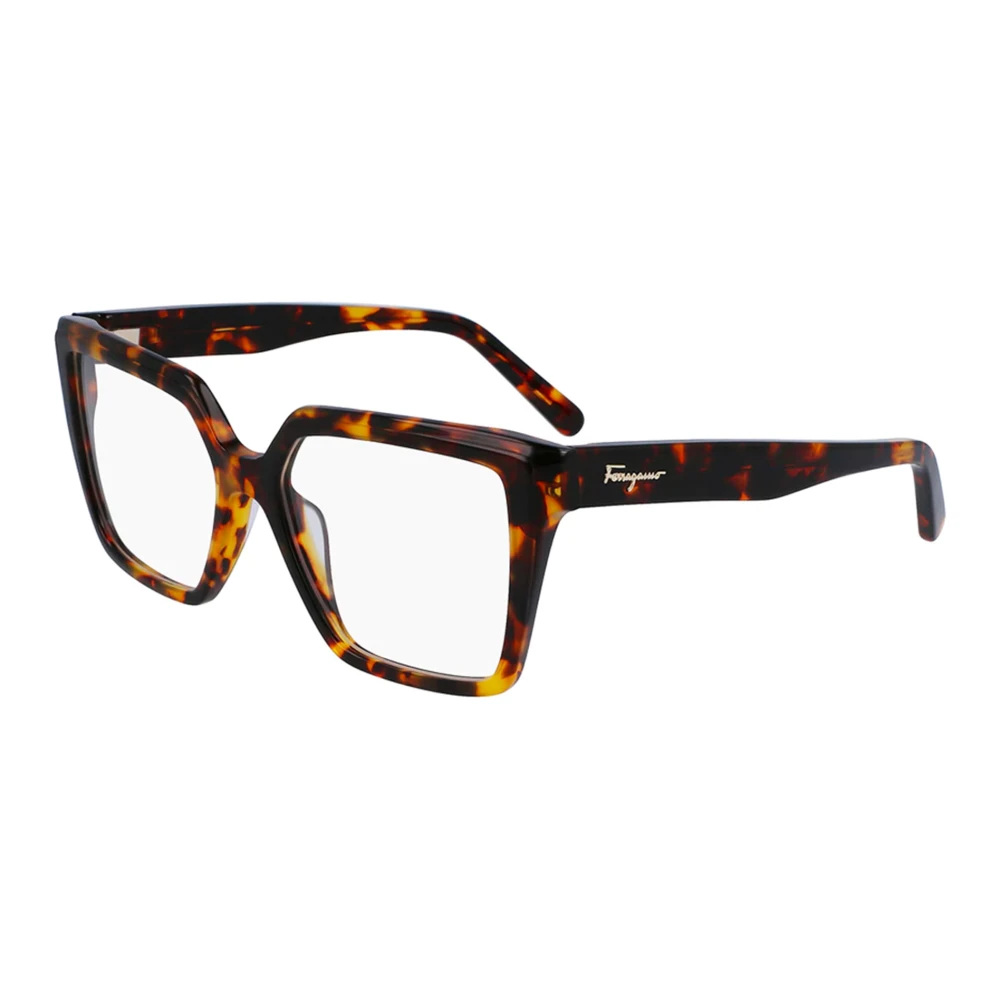 Ferragamo Unisex Brown Glasses, 54 Mm, Dark Tortoise Eyewear Frames
