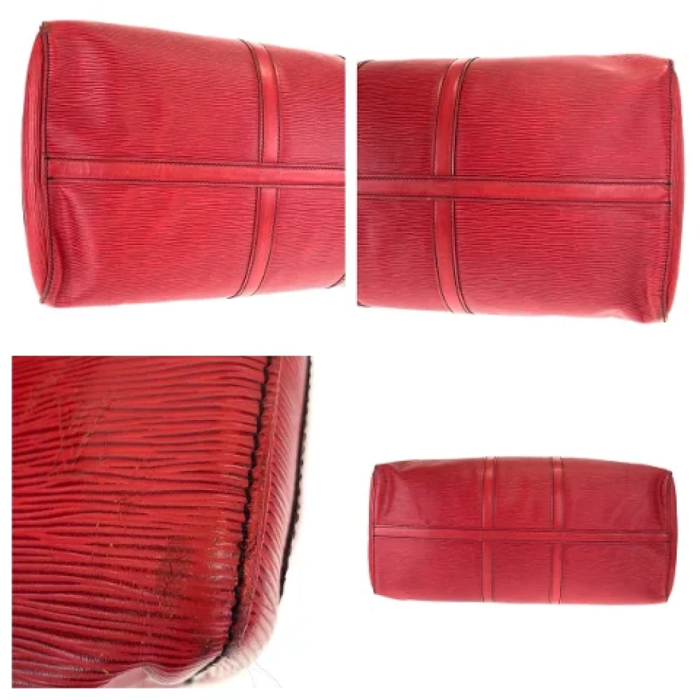 Louis Vuitton Vintage Pre-owned Leather louis-vuitton-bags Red Heren