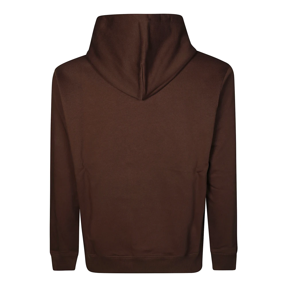 Drole de Monsieur Stijlvolle hoodie voor mannen Brown Heren