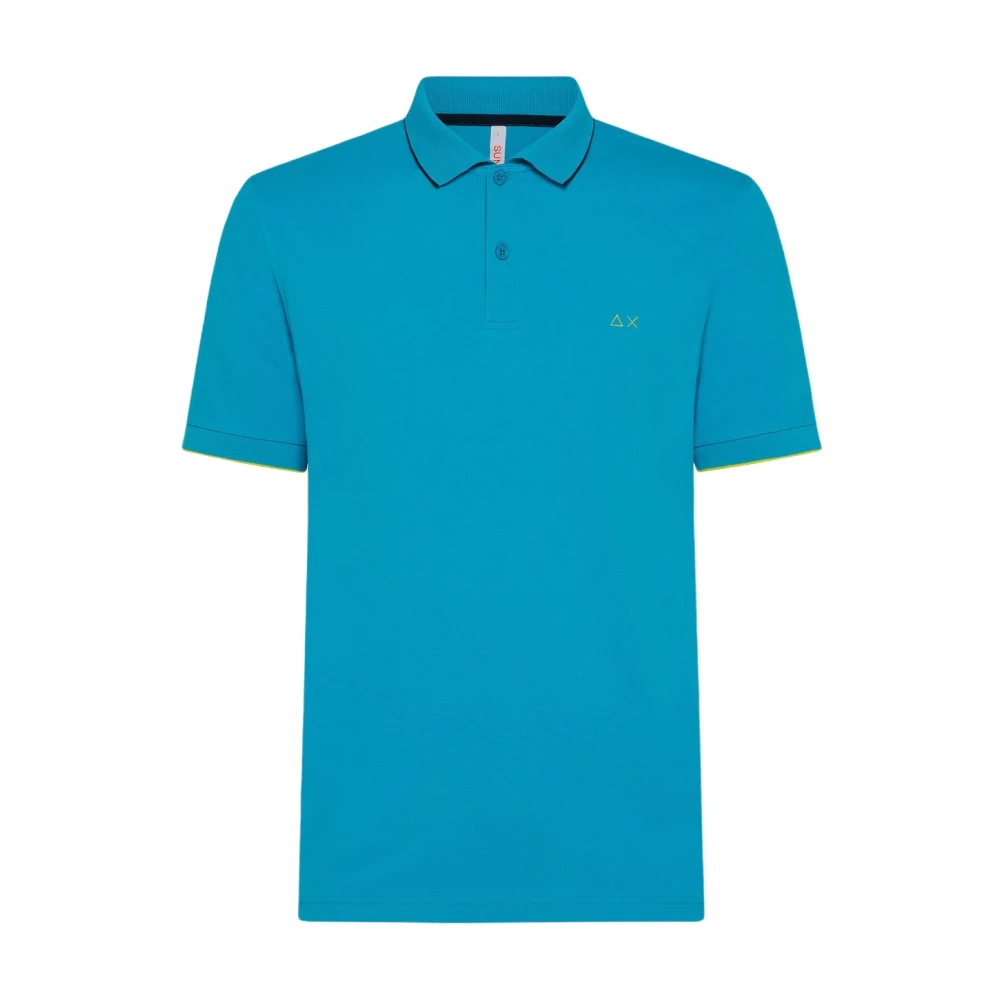 Sun68 - Tops > Polo Shirts - Blue - Sun68 - Modalova
