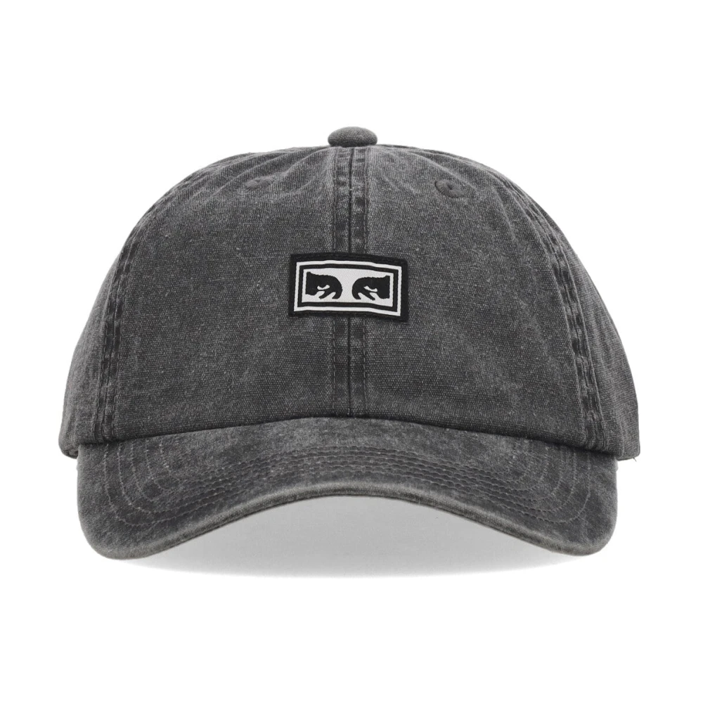 Obey Gebogen Klep Unisex Oog Icoon Hoed Black Unisex