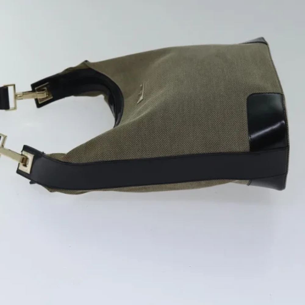 Gucci Vintage Pre-owned Canvas gucci-bags Beige Dames