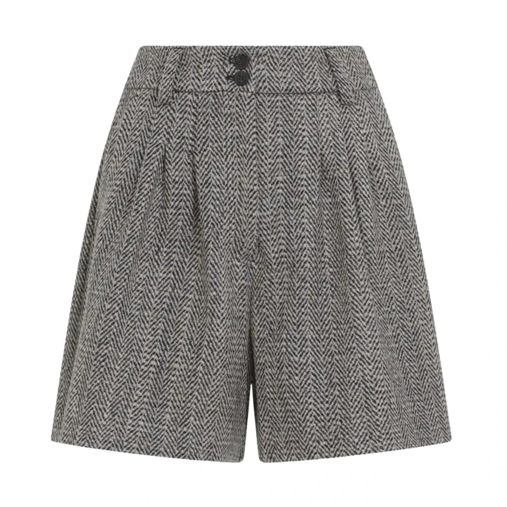 Golden Goose Wool Leilan Short Gray Dames