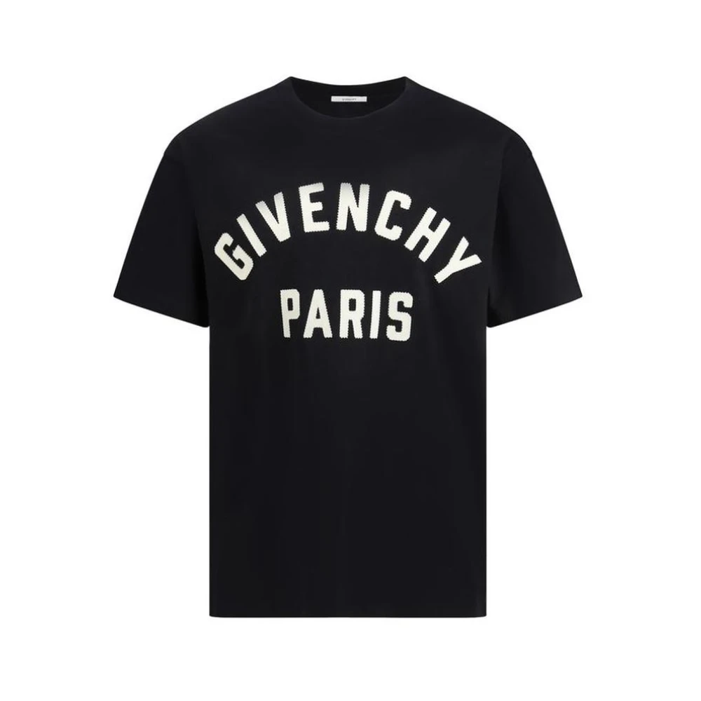 Givenchy Men's Black T-Shirts, S, Cotton Crew Neck T-Shirt
