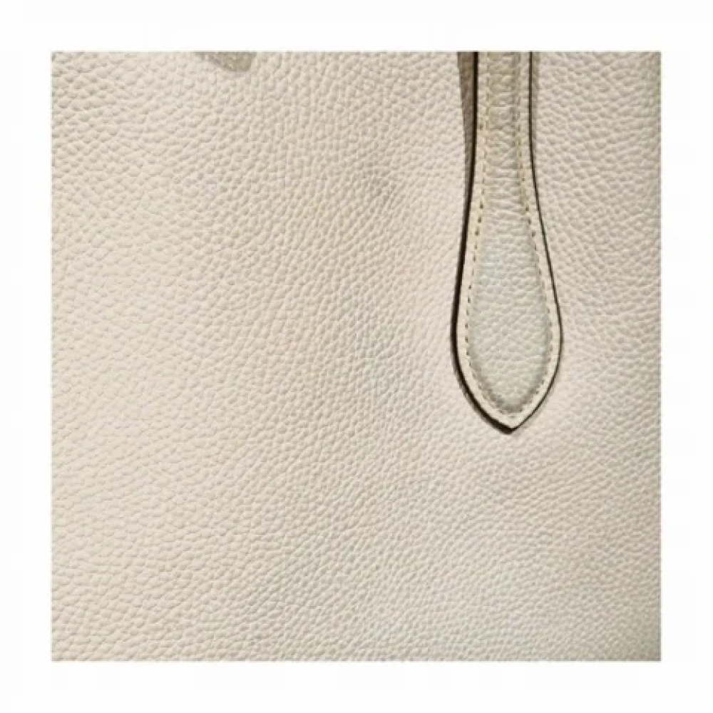 Coach Pre-owned Leather handbags White Dames