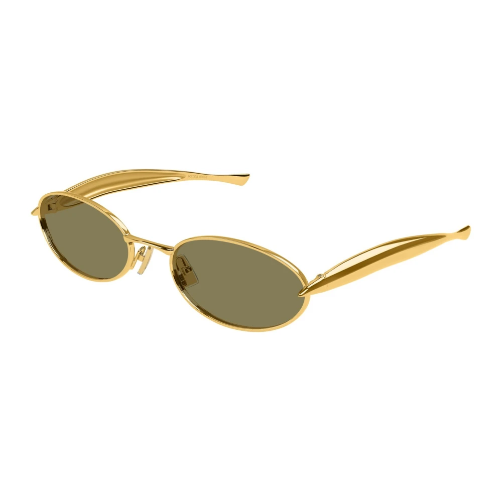 Bottega Veneta Unisex Yellow Sunglasses, 57 Mm, Bv1386s 006 Sunglasses