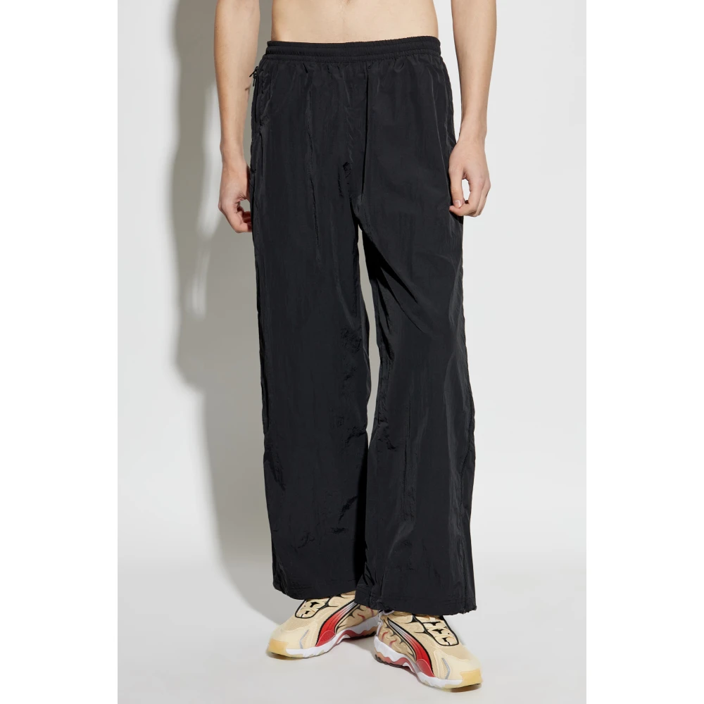 adidas Originals Sweatpants met Logo Black Heren