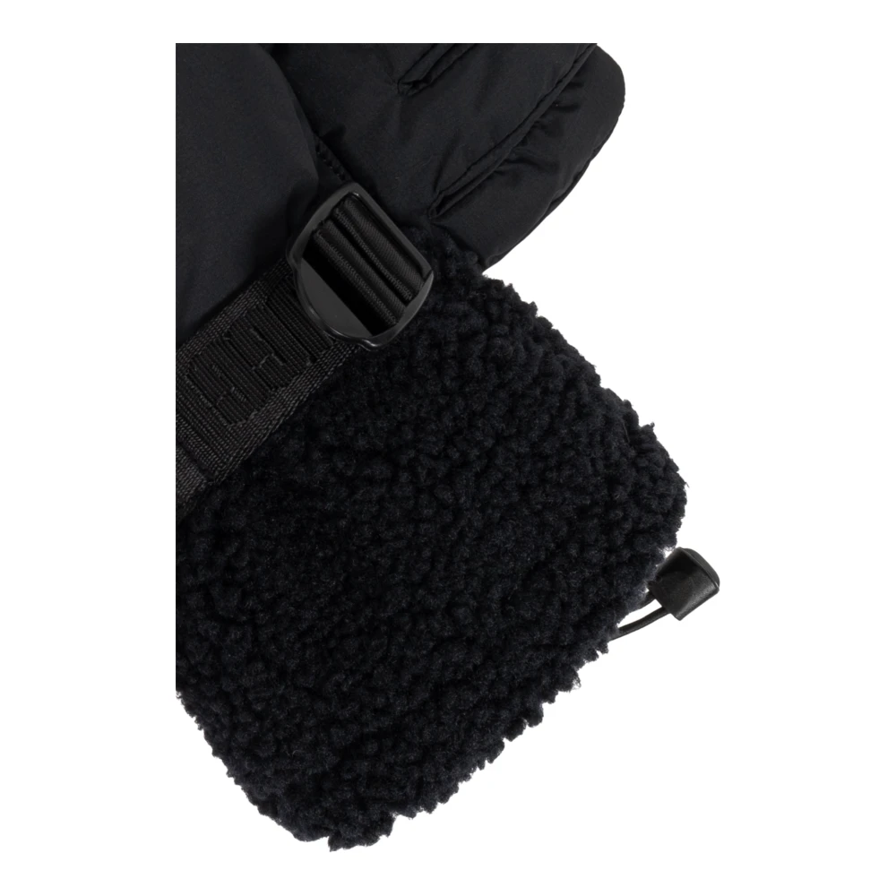 Ugg Shasta skihandschoenen met nepbont Black Dames