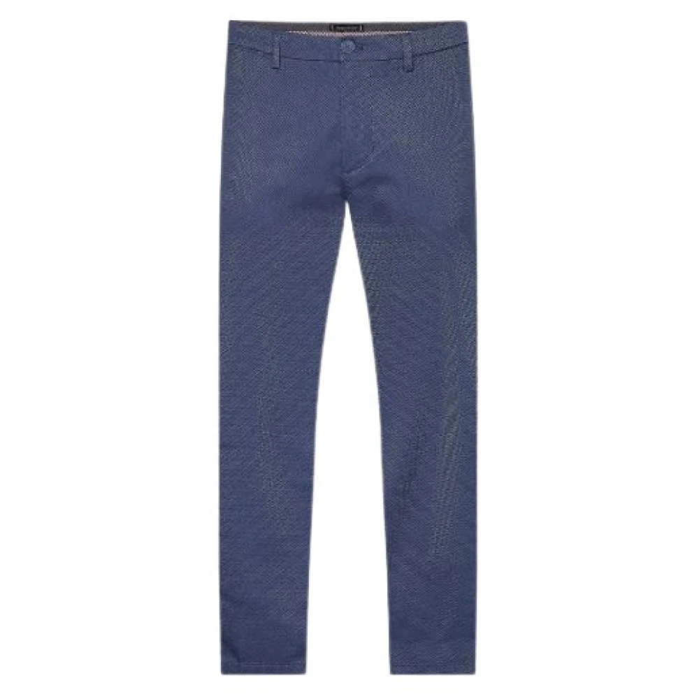 Tommy Hilfiger Men's Blue Chinos, W30, Chino Trousers Slim Fit