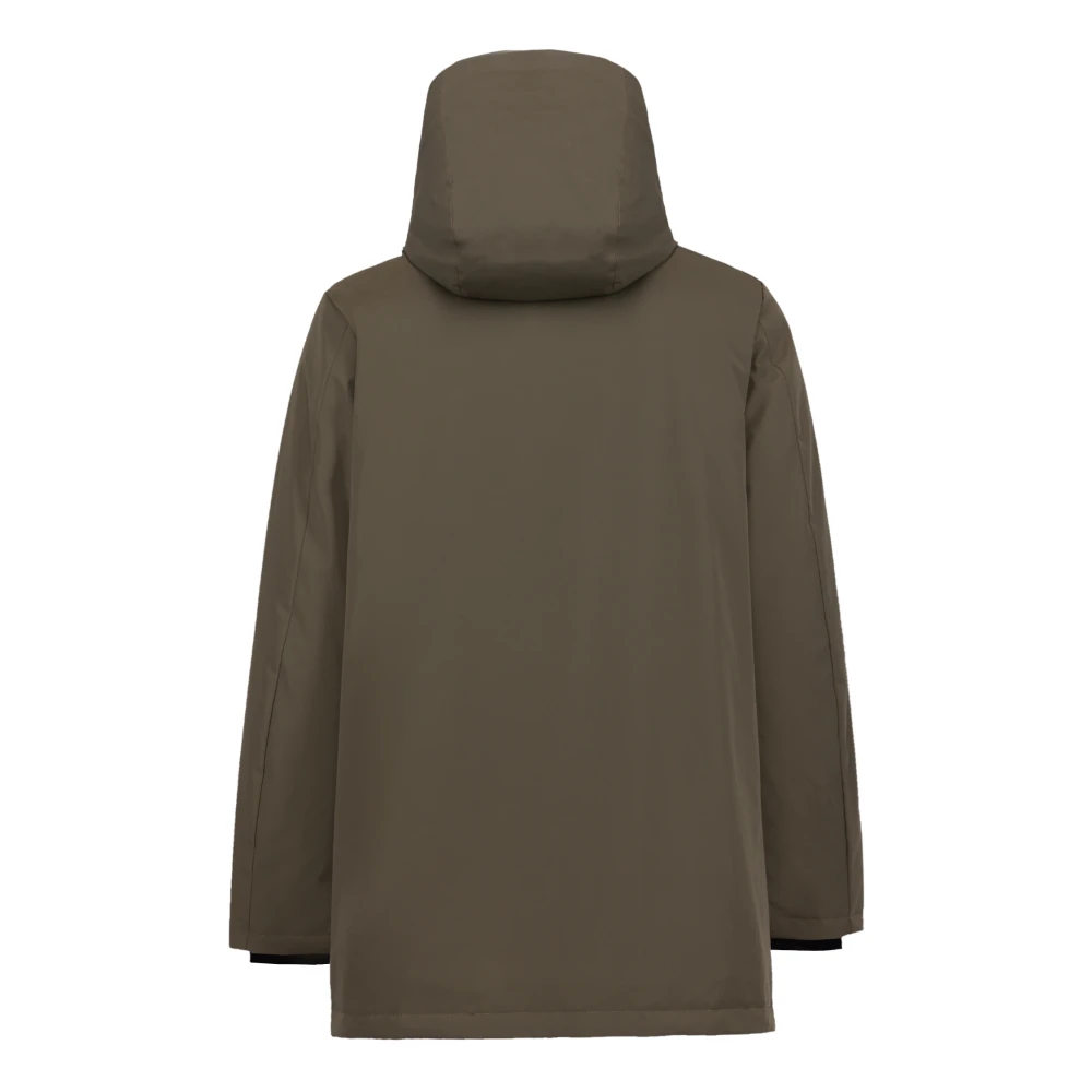 People of Shibuya Technische parka met Primaloft-isolatie Green Heren