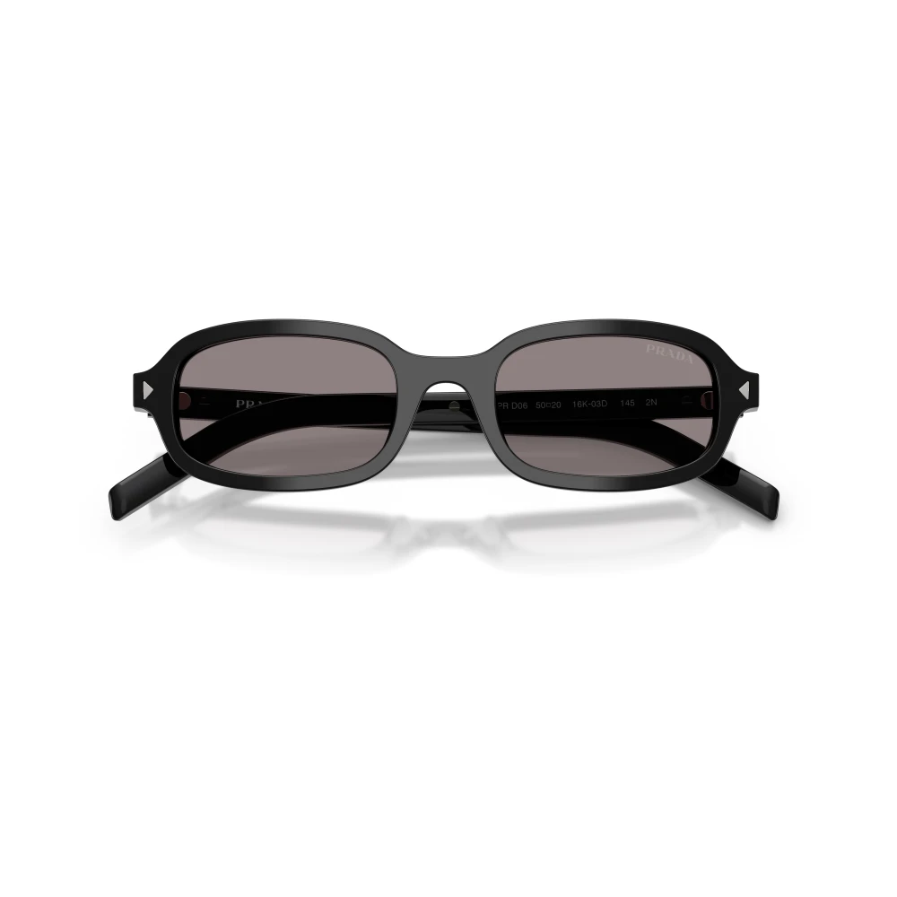 Prada Unisex Black Pr D06s Sunglasses, Sunglasses, 50 Mm, Accessories