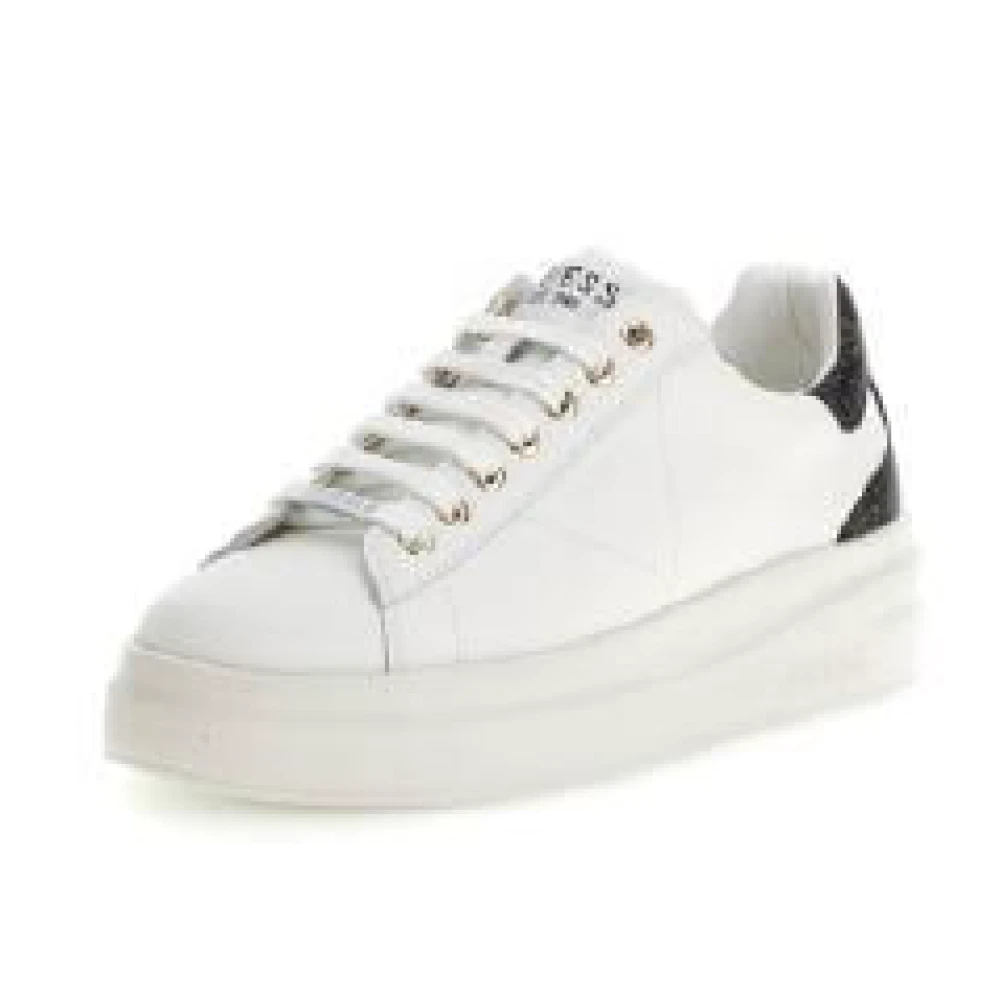 Guess Snygga sneakers för ett moderiktigt utseende White, Dam