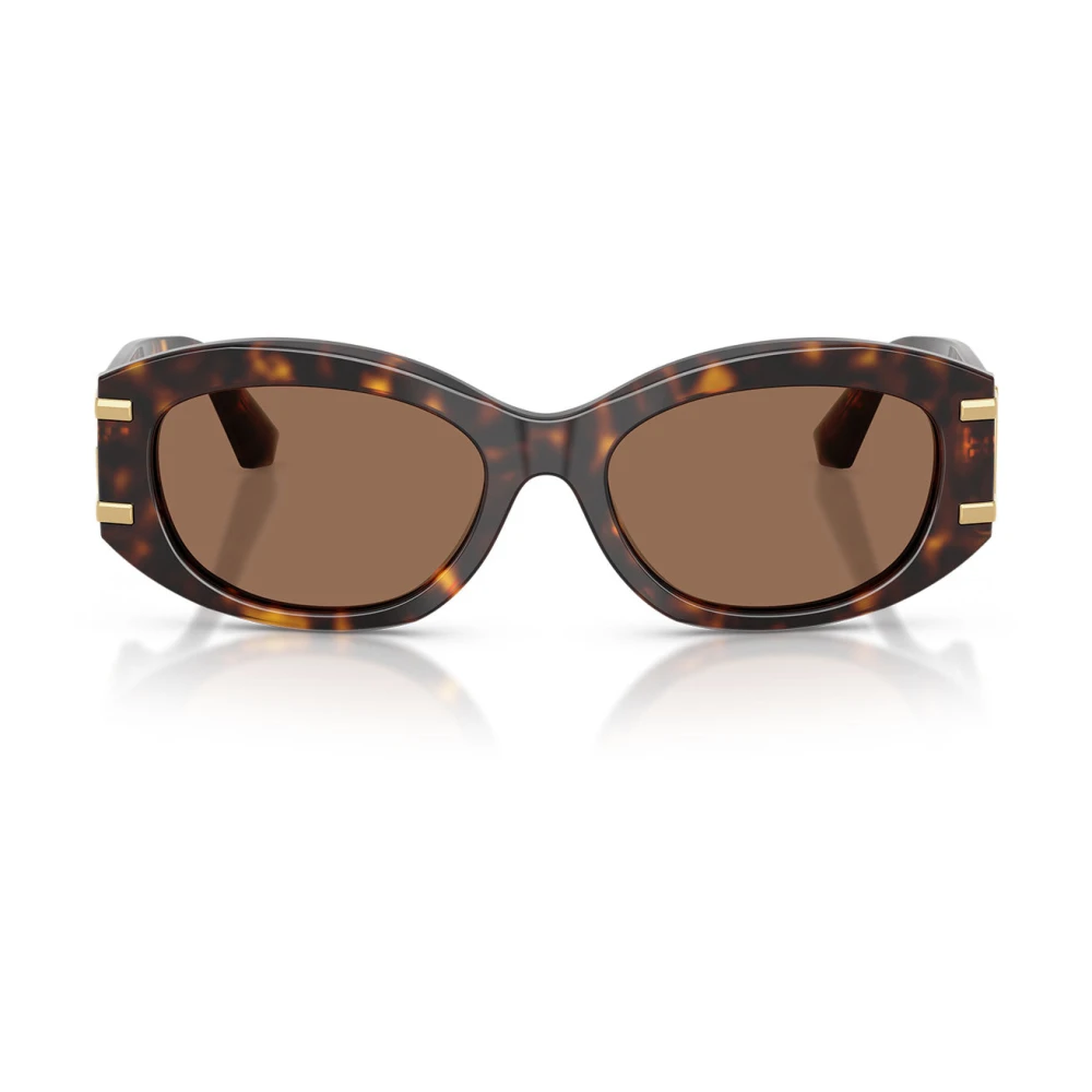 Dolce & Gabbana Women's Brown Oval Sunglasses