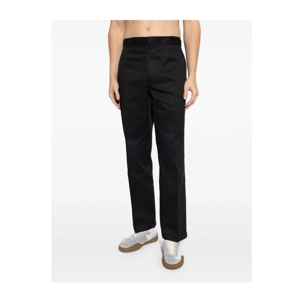Maison Margiela Zwarte Chino Broek Skater Stof Black Heren