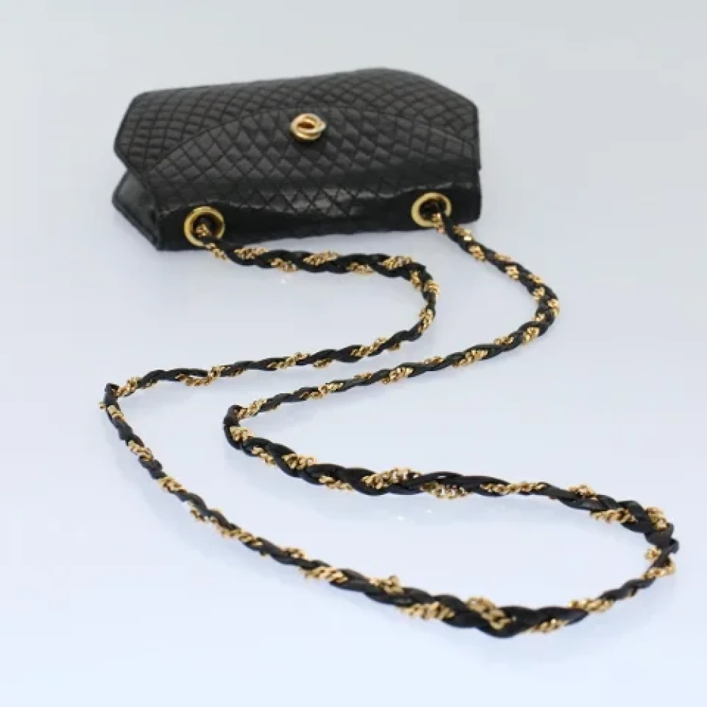 Bally Pre-owned Leather shoulder-bags Black Dames