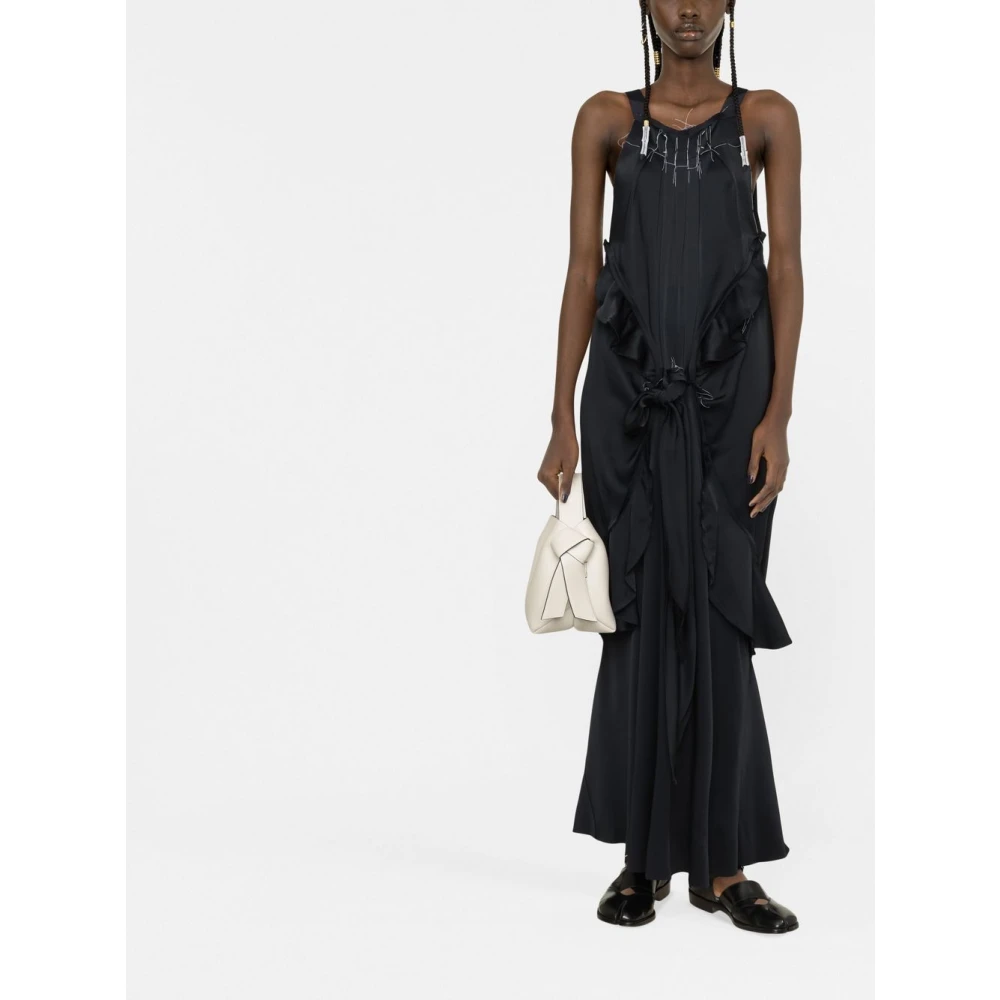 Maison Margiela Blauwe Jurk Collectie Blue Dames