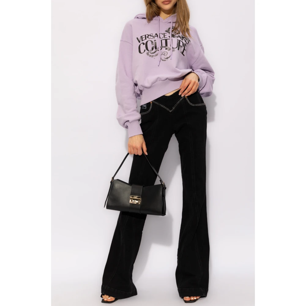 Versace Jeans Couture Flared jeans Black Dames